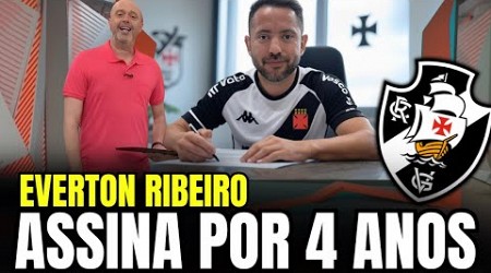 MELHOR CONTRATAÇÃO ATÉ AGORA! Everton RIBEIRO assina com o VASCO | notícias do vasco hoje