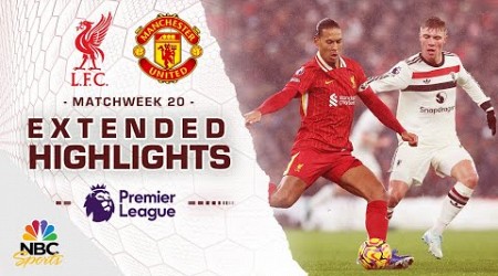 Liverpool v. Manchester United | PREMIER LEAGUE HIGHLIGHTS | 1/5/2025 | NBC Sports