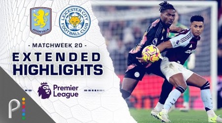 Aston Villa v. Leicester City | PREMIER LEAGUE HIGHLIGHTS | 1/4/2025 | NBC Sports