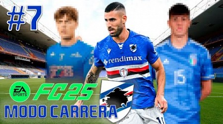 3 NUEVOS FICHAJES y DEBUT INESPERADO | FC25 MODO CARRERA SAMPDORIA #7