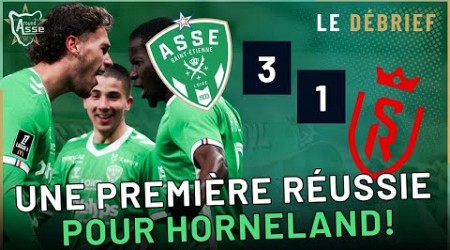 Ligue 1 : ASSE 3 - 1 REIMS : Le débrief ! Une belle victoire avec plusieurs enseignements !