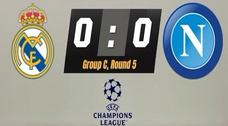 Real Madrid vs Napoli Champions League