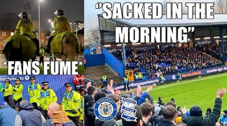 Blues DOMINATED! Fans CLASH With STEWARDS! Stockport County V Birmingham City VLOG