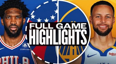 76ERS at WARRIORS | FULL GAME HIGHLIGHTS | January 2, 2025