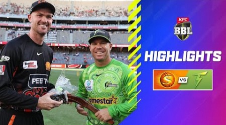 Perth Scorchers v Sydney Thunder Match Highlights | #BBL14