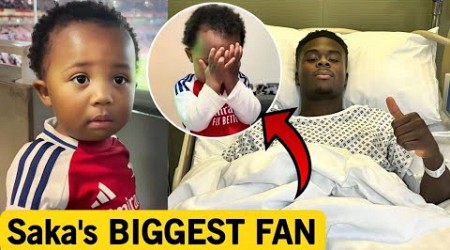 Saka&#39;s Injury Breaks His BIGGEST FAN&#39;s Heart 