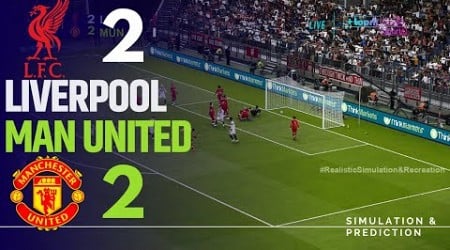 LIVERPOOL 2-2 MANCHESTER UNITED • Highlights • Premier League 2025 | Simulation/Recreation