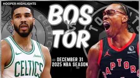 Boston Celtics vs Toronto Raptors Full Game Highlights | Dec 31 | 2025 NBA Season