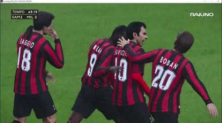 CLASSIC PES 2021: SAMPDORIA vs MILAN 1996/97