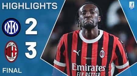 INTER-MILAN 2-3 | HIGHLIGHTS | Abraham Scores Last-Minute Winner! | EA SPORTS FC Supercup 2025