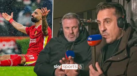 Jamie Carragher and Gary Neville CONFIDENT Salah will stay at Liverpool