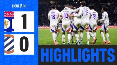 L&#39;OL ARRACHE la victoire contre Montpellier | 16ème journée - Ligue 1 McDonald&#39;s 24/25