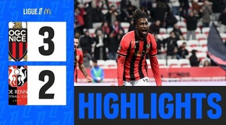 Nice REPLONGE Rennes dans ses doutes | 16ème journée - Ligue 1 McDonald&#39;s 24/25