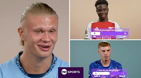 HILARIOUS! Premier League Stars Including Palmer &amp; Saka Settle Internet&#39;s Biggest Questions! ⚽