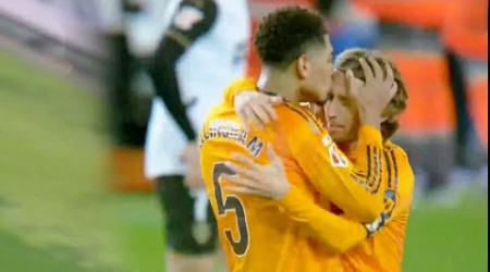 Luka Modrić Goal vs Valencia, Jude Bellingham Assist, Valencia vs Real Madrid 2-1 Highlights Laliga