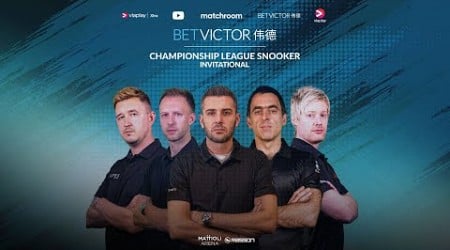 WATCH LIVE | 2025 BetVictor Championship League Snooker Invitational Edition | Table 2