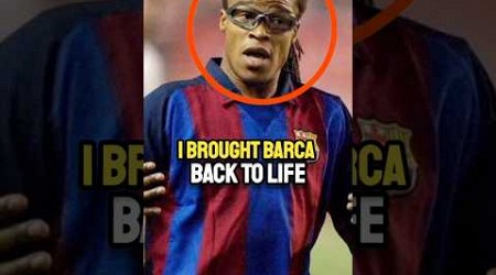 He was nearly blind but he changed Barcelona&#39;s history in 6 months.