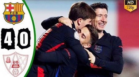 Barcelona vs Barbastro 4-0 Highlights &amp; All Goals