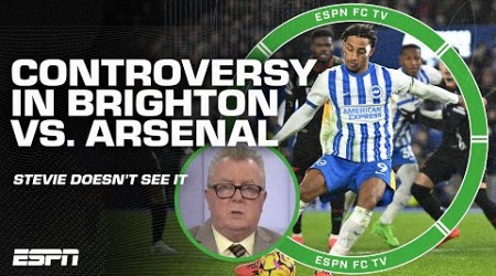 FULL REACTION: Arsenal draw with Brighton off Joao Pedro&#39;s penalty 