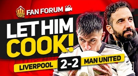 Amorim Needs Time! Consistency is Key! Liverpool 2-2 Man United | LIVE Fan&#39;s Forum