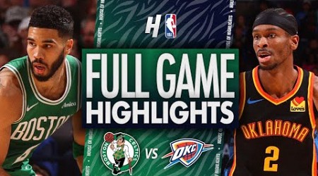 Boston Celtics vs Oklahoma City Thunder - Full Game Highlights | January 5, 2025 NBA Season