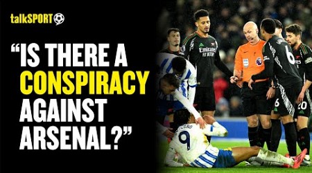 &quot;No Brighton Player Reacted!&quot; Arsenal Fans CONFRONT Former PL Referee Over Saliba Penalty Decision