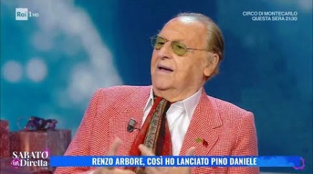 Renzo Arbore: dalla scoperta di Pino Daniele all&#39;amore per Napoli - Sabato in diretta 04/01/2025