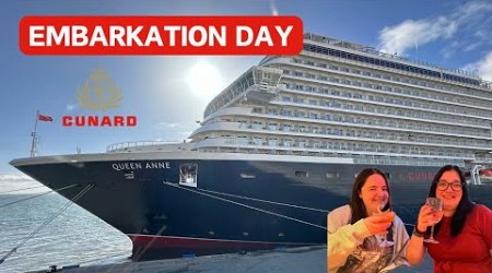 Cunard Queen Anne - Day 1 - Embarkation Day in Southampton