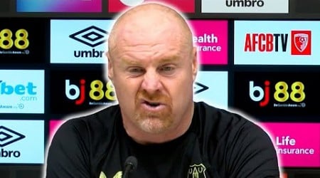 &#39;I told them the truth and then they DON&#39;T WANT THE TRUTH!&#39; | Sean Dyche | Bournemouth 1-0 Everton