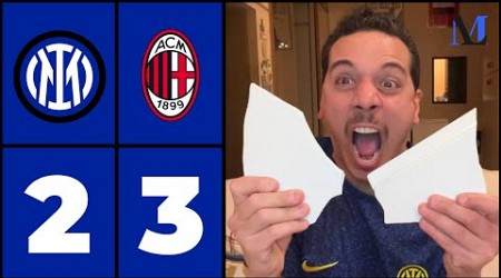 FIGURISSIMA DI MERD*! TORNANO I PIATTI! COSÌ PROPRIO NON SI PUÒ! INTER-MILAN 2-3