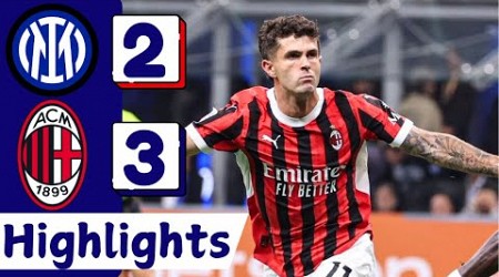 HIGHLIGHTS - Inter vs Milan 2-3 All Goals &amp; Highlights | Supercoppa Italiana FINAL 2025