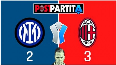 INTER - MILAN 2-3 | FINALE SUPERCOPPA | POSTPARTITA