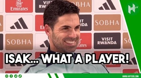 ISAK IS A TOP PLAYER! Mikel Arteta on Newcastle forward &amp; January dealings