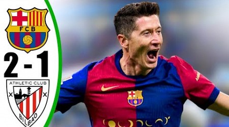 Barcelona vs Athletic Bilbao 2-1 - All Goals &amp; Highlights - 2025