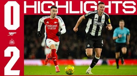 All the key moments from N5 | HIGHLIGHTS | Arsenal vs Newcastle United (0-2) | Carabao Cup