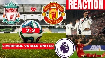 Liverpool vs Manchester United 2-2 Live Stream Premier League Football EPL Match Score Highlights FC