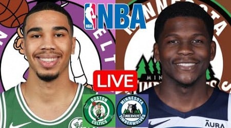 LIVE: BOSTON CELTICS vs MINNESOTA TIMBERWOLVES | NBA | PLAY BY PLAY | SCOREBOARD