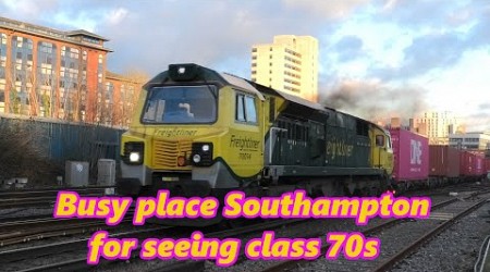 Southampton was busy for Freight trains 19/12/2024