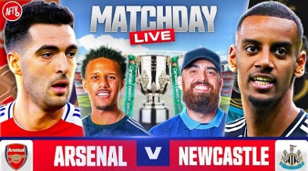 Arsenal vs Newcastle | Matchday Live | Carabao Cup