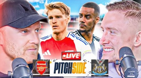 SEMI-FINAL! ARSENAL vs NEWCASTLE | Pitch Side LIVE!