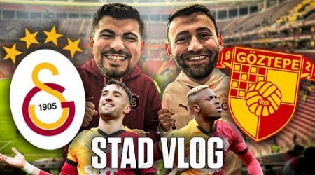 TRİBÜNLER KARIŞTI ! YUNUS ATTI STADYUM YIKILDI | Galatasaray 2-1 Göztepe Stad Vlog