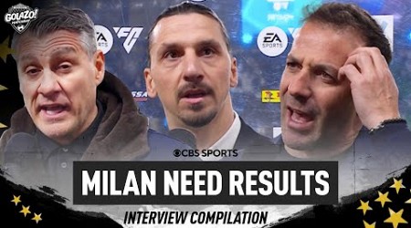 Serie A Legends Ibrahimović, Materazzi, Vieri &amp; Del Piero Talk Supercoppa &amp; Predict Title Race | CBS