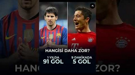 Sizce hangisi daha zor? #lewandowski #football #reels #futbol #keşfet #messi #laliga #bundesliga