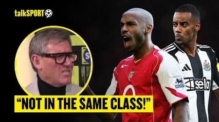 &quot;Couldn&#39;t Lace Thierry Henry&#39;s Boots!&quot; Simon Jordan RUBBISHES Isak-Henry Comparisons