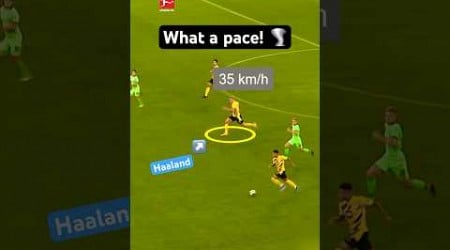 HAALAND‘s Pace is Incredible! 