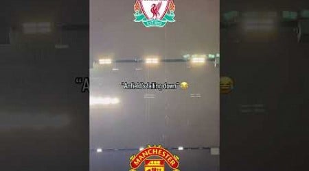 Manchester United Fans Wind up Liverpool Fans over Anfield leaking 