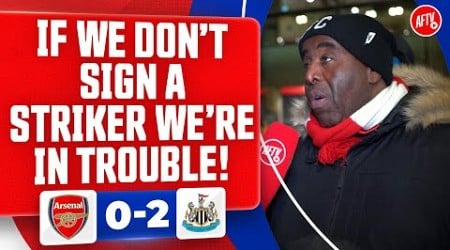 If We Don’t Sign A Striker We’re In Trouble! (Robbie) | Arsenal 0-2 Newcastle