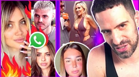 SE FILTRAN MAS CHATS DE WANDA E ICARDI, LA LIGA L-GANTE, HABLA CHICA BULLEADA, LULI POP INCOMODA