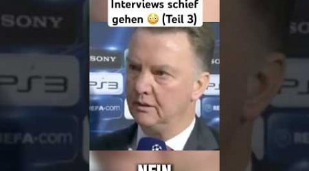 Wenn Fußball-Interviews schief gehen 