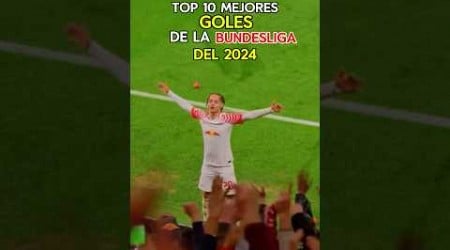 TOP 10 MEJORES GOLES BUNDESLIGA DEL 2024